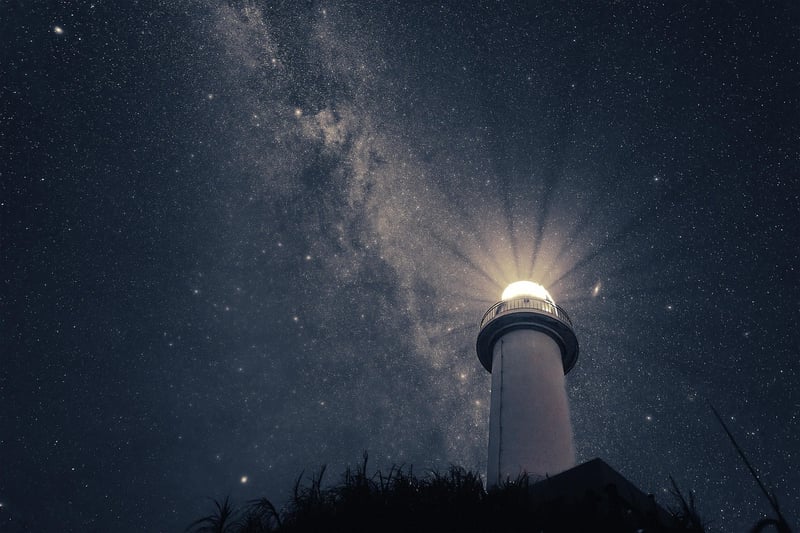 Milky Way Night Sky